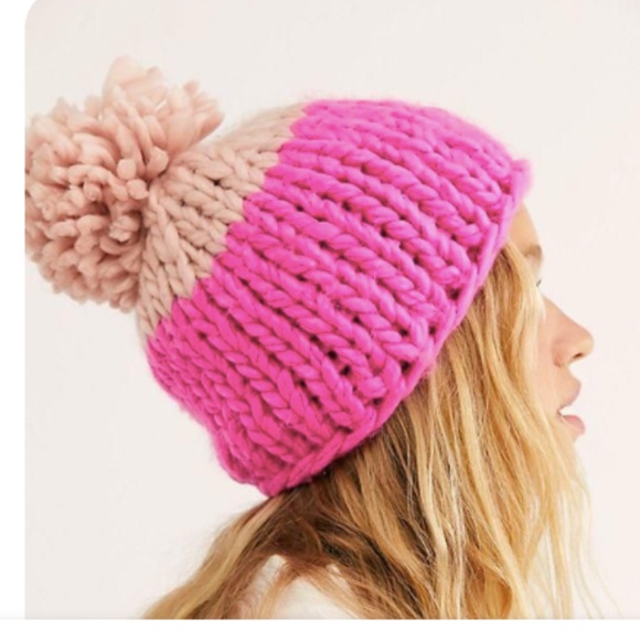 Free People Accessories - Free People Cozy Up Colorblock Pink